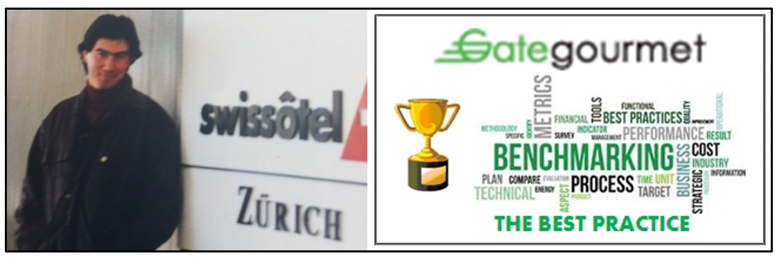 Washington Sorio recebendo o prêmio The Best Practice pela Gate Gourmet em 1996 — melhor processo de seleção e melhor sistema integrado de RH